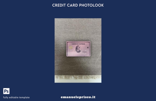modello frontale photolook con carta in oro rosa stile verificato USA ADP Earnin